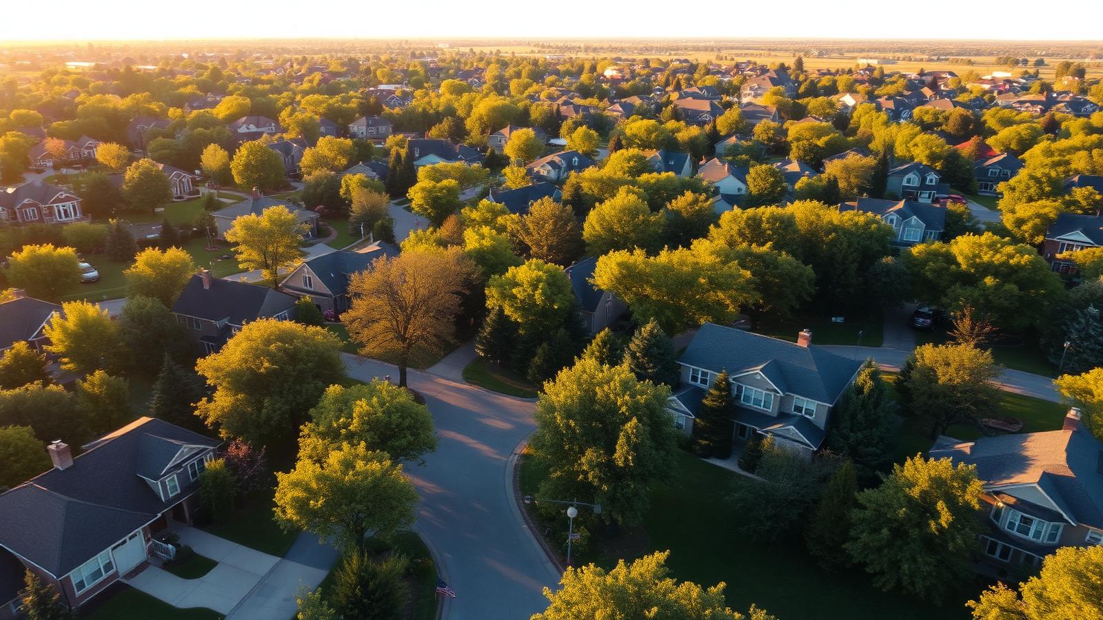 Omaha residential neighborhood